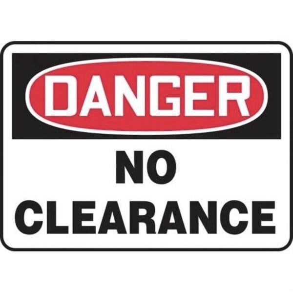 Accuform OSHA DANGER SAFETY SIGN NO MECR006VP MECR006VP - main